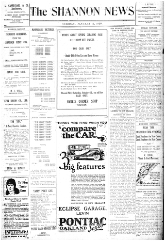 Issue page