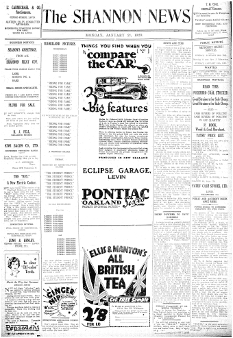 Issue page