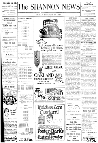 Issue page