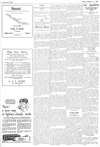Issue page