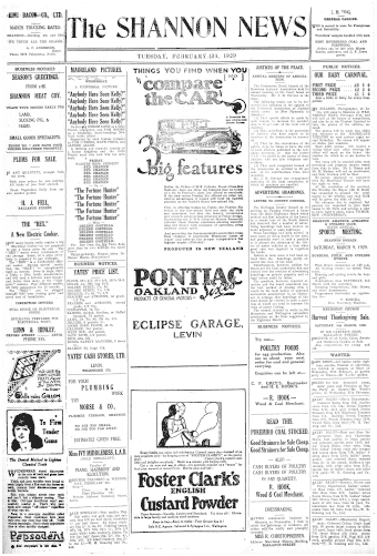 Issue page