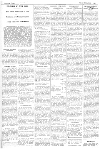 Issue page