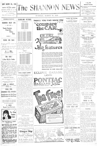 Issue page