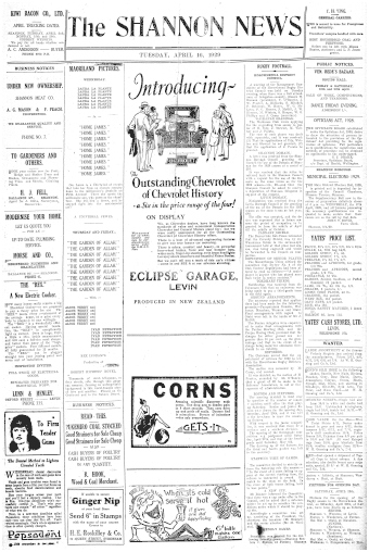 Issue page