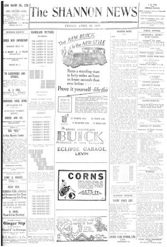 Issue page
