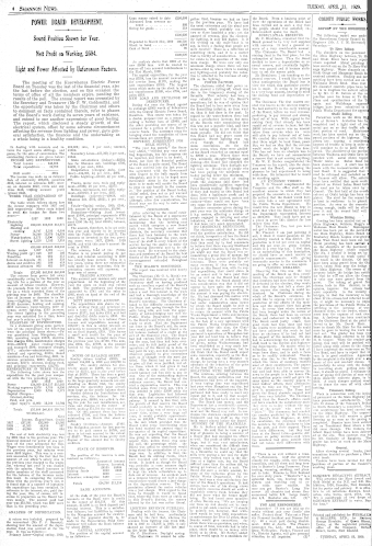 Issue page