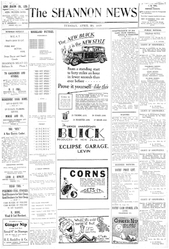 Issue page