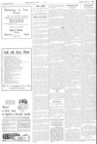 Issue page