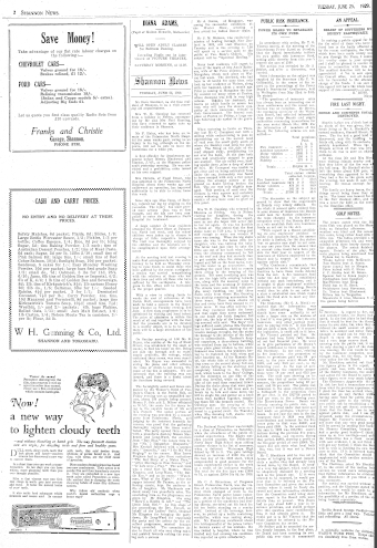 Issue page
