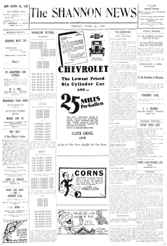 Issue page
