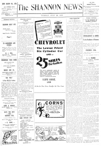 Issue page