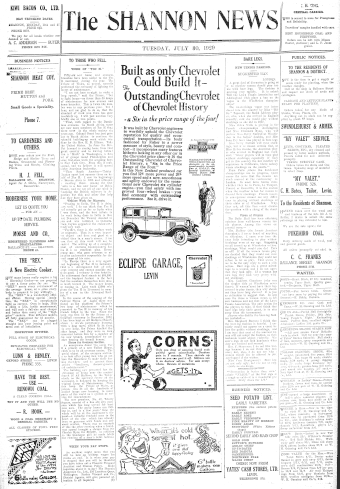 Issue page