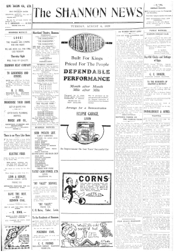 Issue page