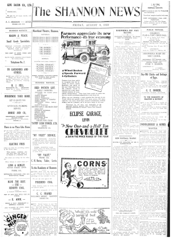 Issue page