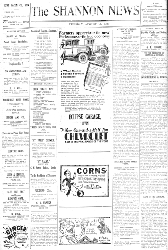 Issue page