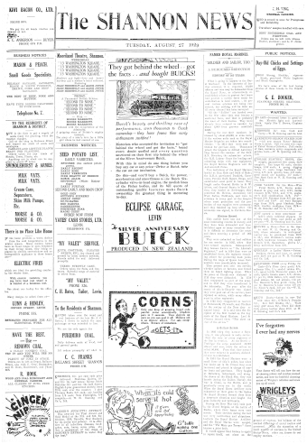 Issue page