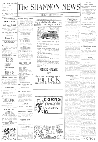 Issue page