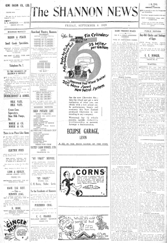 Issue page