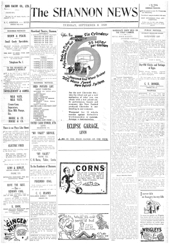 Issue page