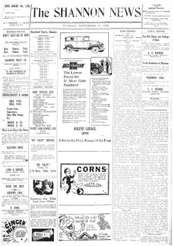Issue page