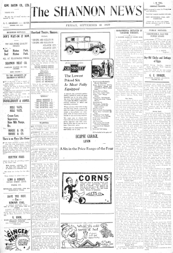 Issue page