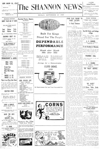 Issue page