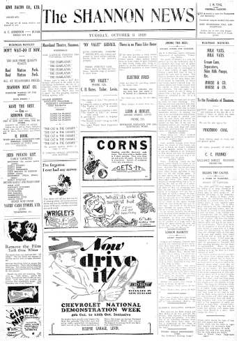 Issue page