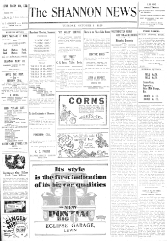 Issue page
