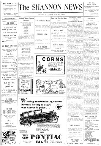 Issue page
