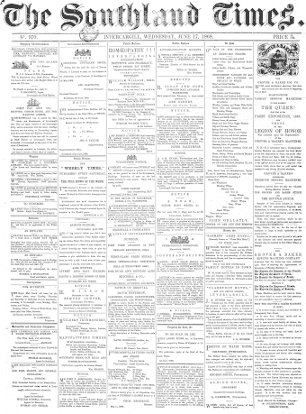 Issue page