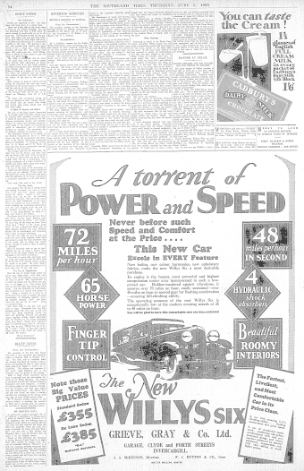 Issue page