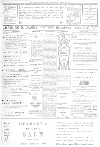 Issue page