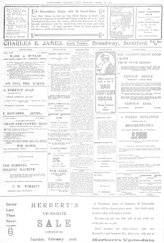 Issue page