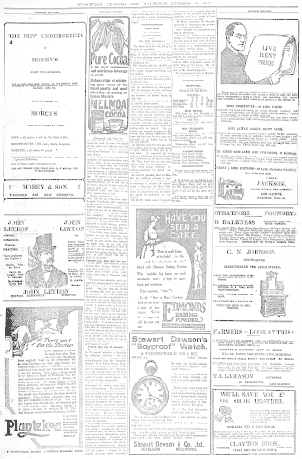 Issue page