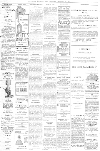 Issue page