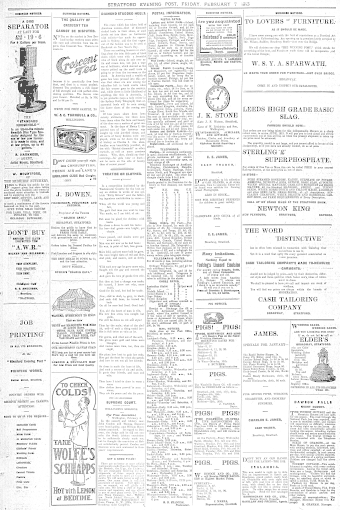 Issue page