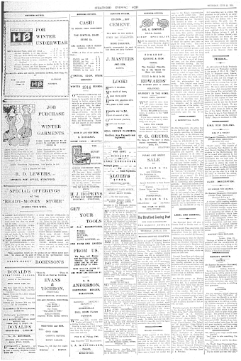 Issue page