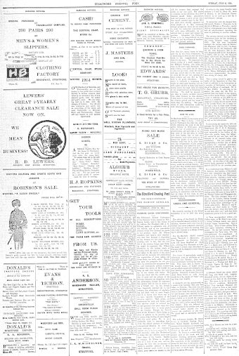 Issue page