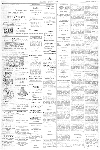 Issue page