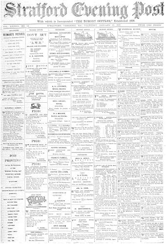 Issue page