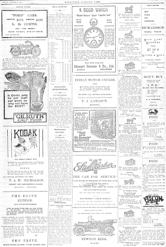 Issue page