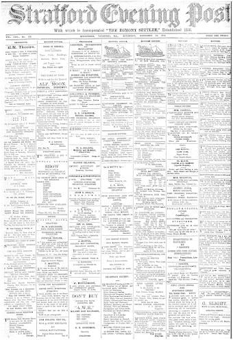Issue page