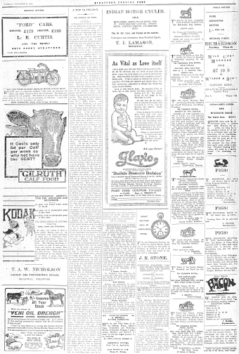 Issue page