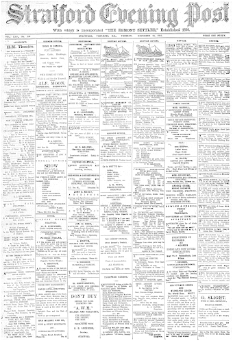 Issue page