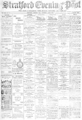 Issue page