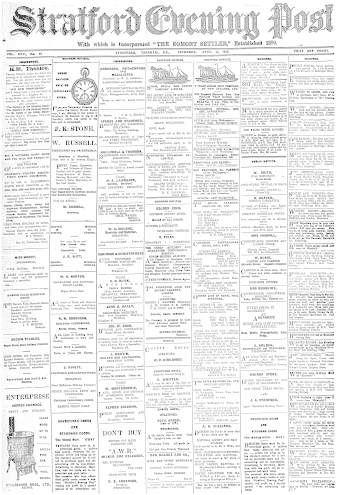 Issue page