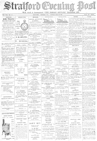 Issue page
