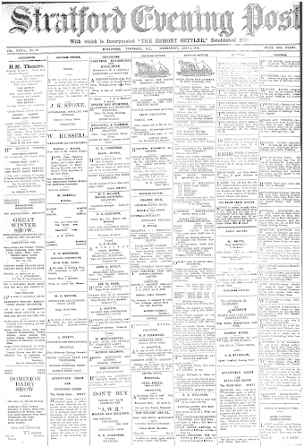 Issue page