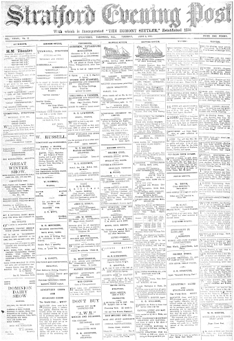 Issue page