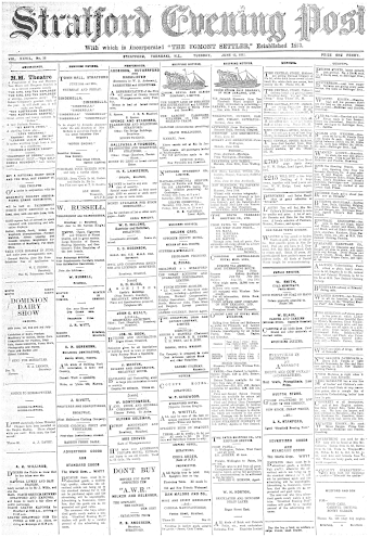 Issue page